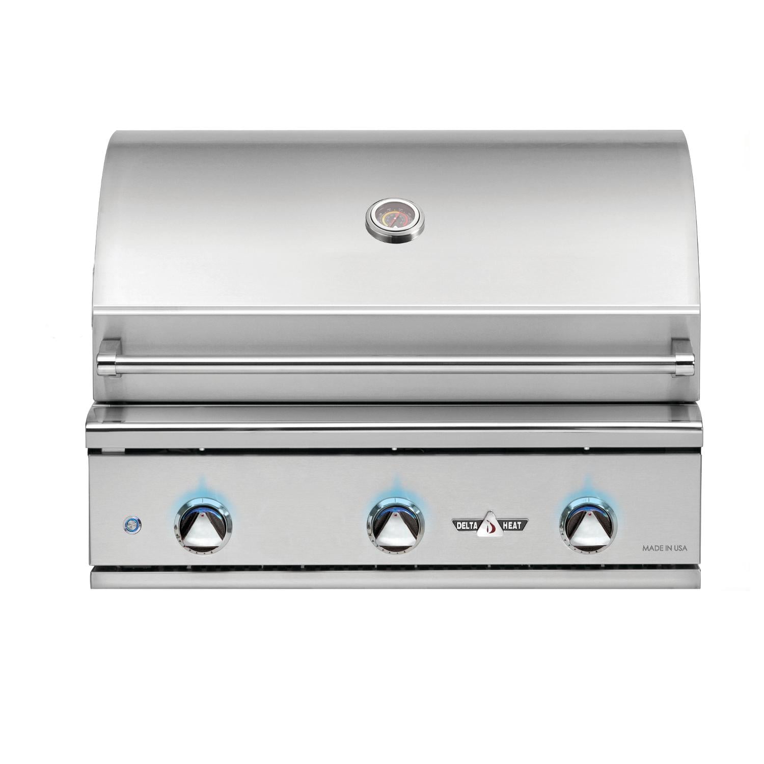 Delta Heat 32-Inch 3-Burner Built-In Natural Gas Grill - DHBQ32G-DN - Image 1