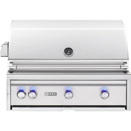 Lynx L36TR-NG Professional 36-Inch Built-In Natural Gas Grill With One Infrared Trident Burner And Rotisserie - Image 1