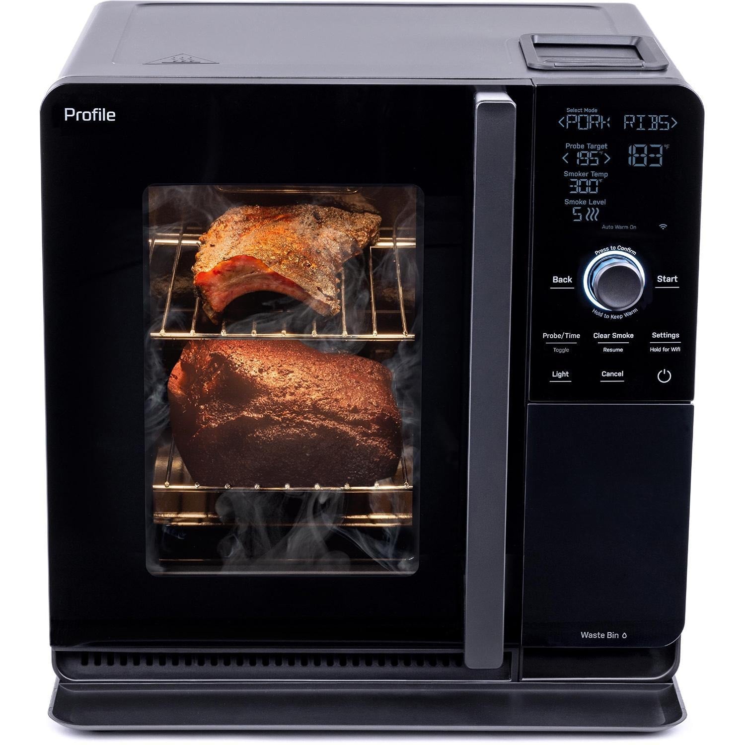 GE Profile Smart Indoor Smoker - P9SBAAS6VBB - Image 1