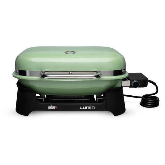 Weber Lumin Portable 1560 Watt Electric Grill - Seafoam Green - 92070901 - Image 1
