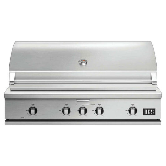 DCS Series 7 48-in 4 Burner Built-In Natural Gas Grill w/ Integrated Smoker Box & Independent Burner - BH1-48-N - Image 1