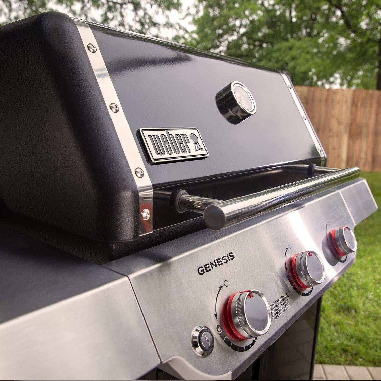 Weber GENESIS E-315 Propane Gas Grill - Black- 1500010 - Image 8