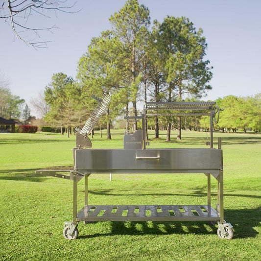 Tagwood BBQ Argentine Santa Maria Wood Fire & Charcoal Grill - BBQ26SS - Image 1