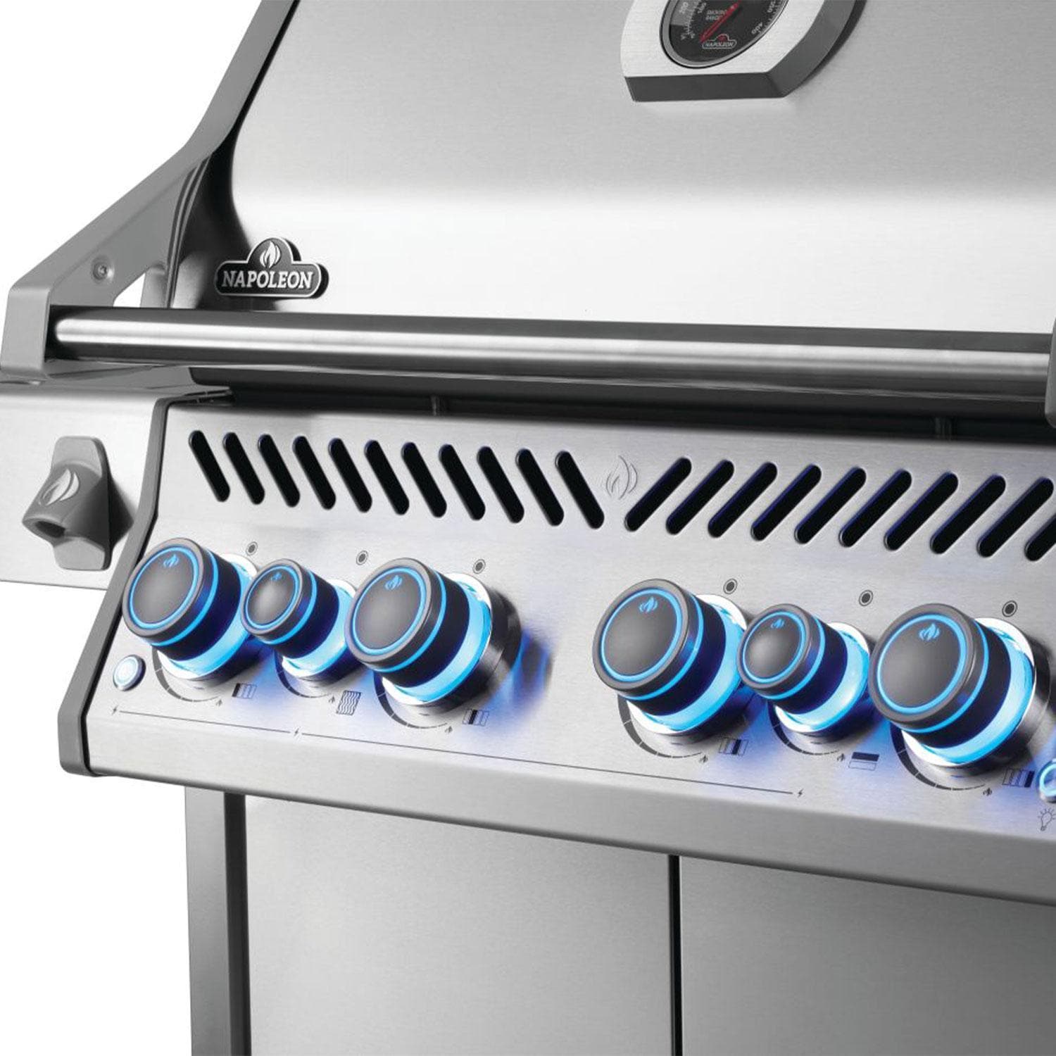 Napoleon Rogue PRO-S 525 4-Burner Propane Grill w/ Side Burner & SafetyGlow - RPS525RSIBPSS-2 - Image 14