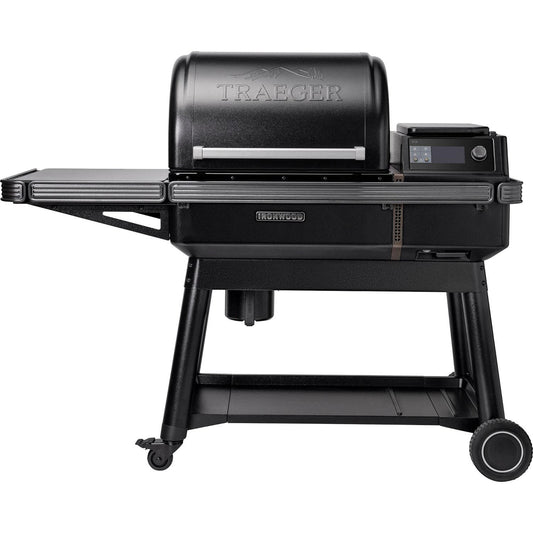 Traeger Ironwood Wood Pellet Grill W/ Pop-And-Lock Accessory Rail - TFB61RLG - Image 1