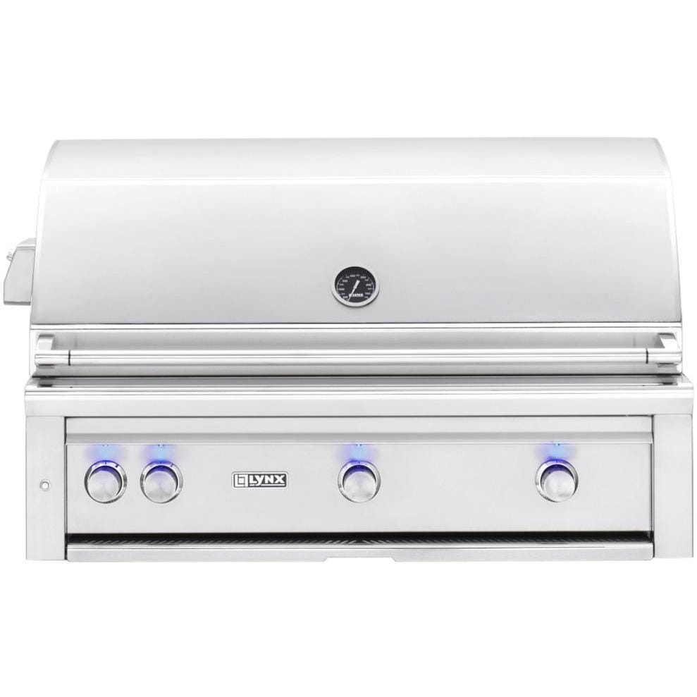 Lynx Professional 42-Inch Built-In All Infrared Trident Natural Gas Grill With Rotisserie - L42ATR-NG - Image 1
