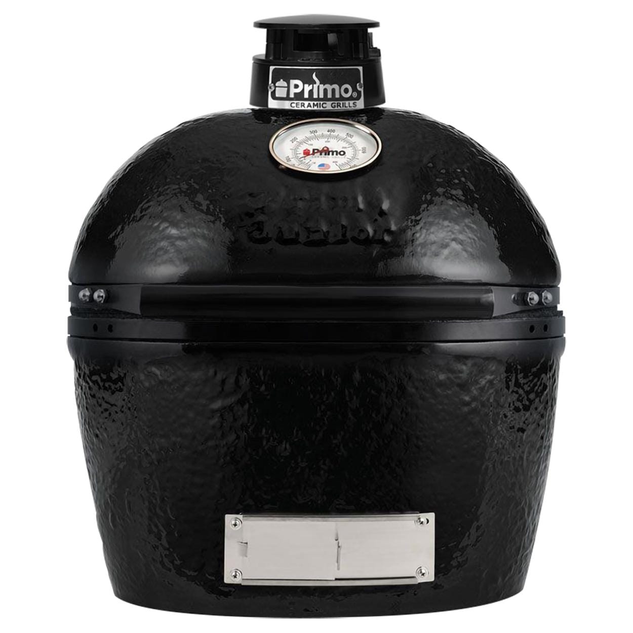 Primo Oval Junior 200 Ceramic Kamado Grill With Stainless Steel Grates - PGCJRH (2021) - Image 1