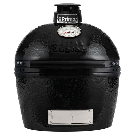 Primo Oval Junior 200 Ceramic Kamado Grill With Stainless Steel Grates - PGCJRH (2021) - Image 1