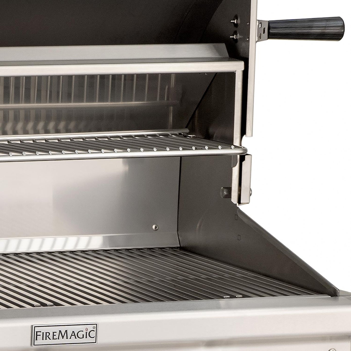 Fire Magic Choice Multi-User Accessible CMA430S 24-Inch Propane Gas Grill With Analog Thermometer On In-Ground Post - CMA430S-RT1P-G6