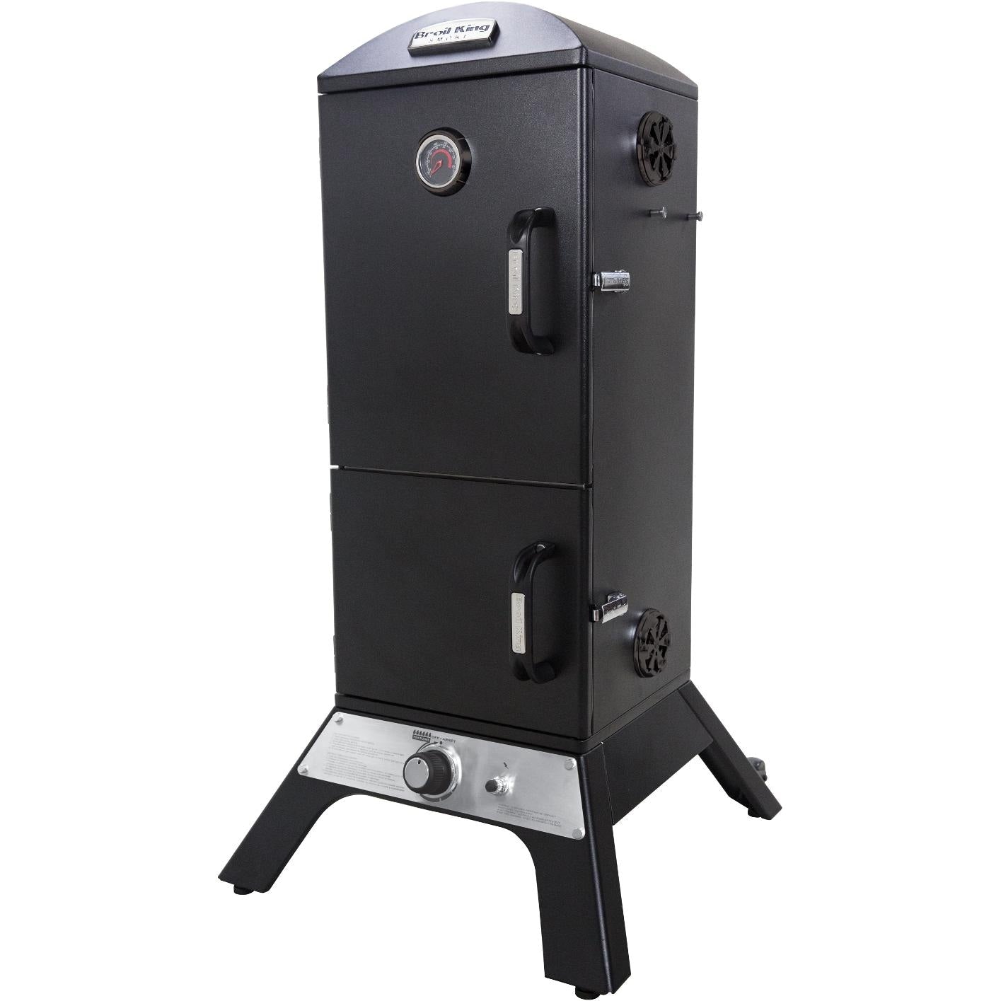 Broil King Smoke 28-Inch Vertical Propane Gas Smoker - Black - Image 2