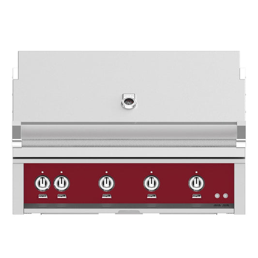 Hestan 42-Inch Built-In Natural Gas Grill W/ Sear Burner & Rotisserie - Tin Roof - GMBR42-NG-BG - Image 1