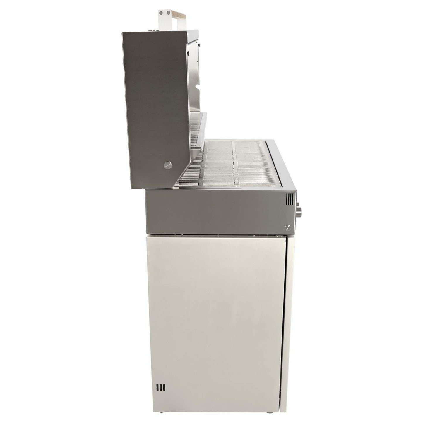 Flammkraft Model D Propane Gas Grill - Ivory White - 1029542