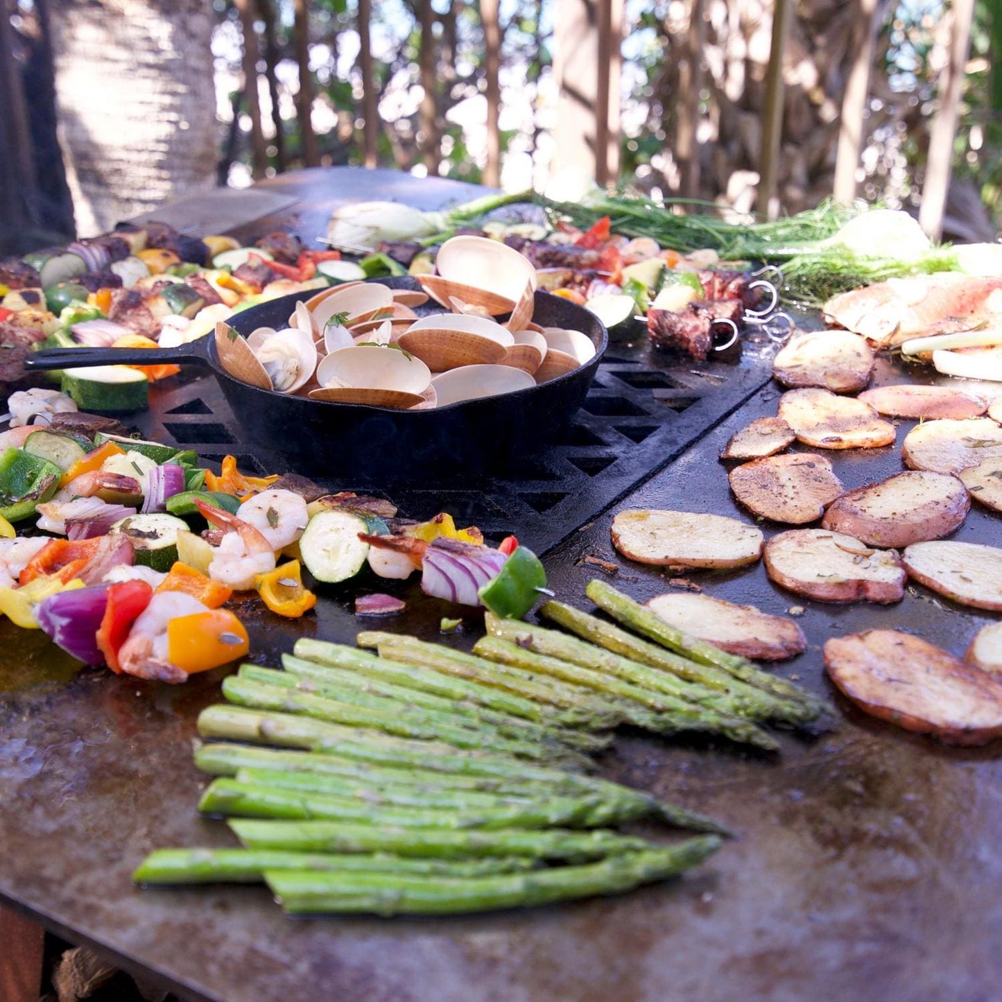 Hancock Grills Sterling 40 Wood & Charcoal Grill - STR-40-MDL - Image 3