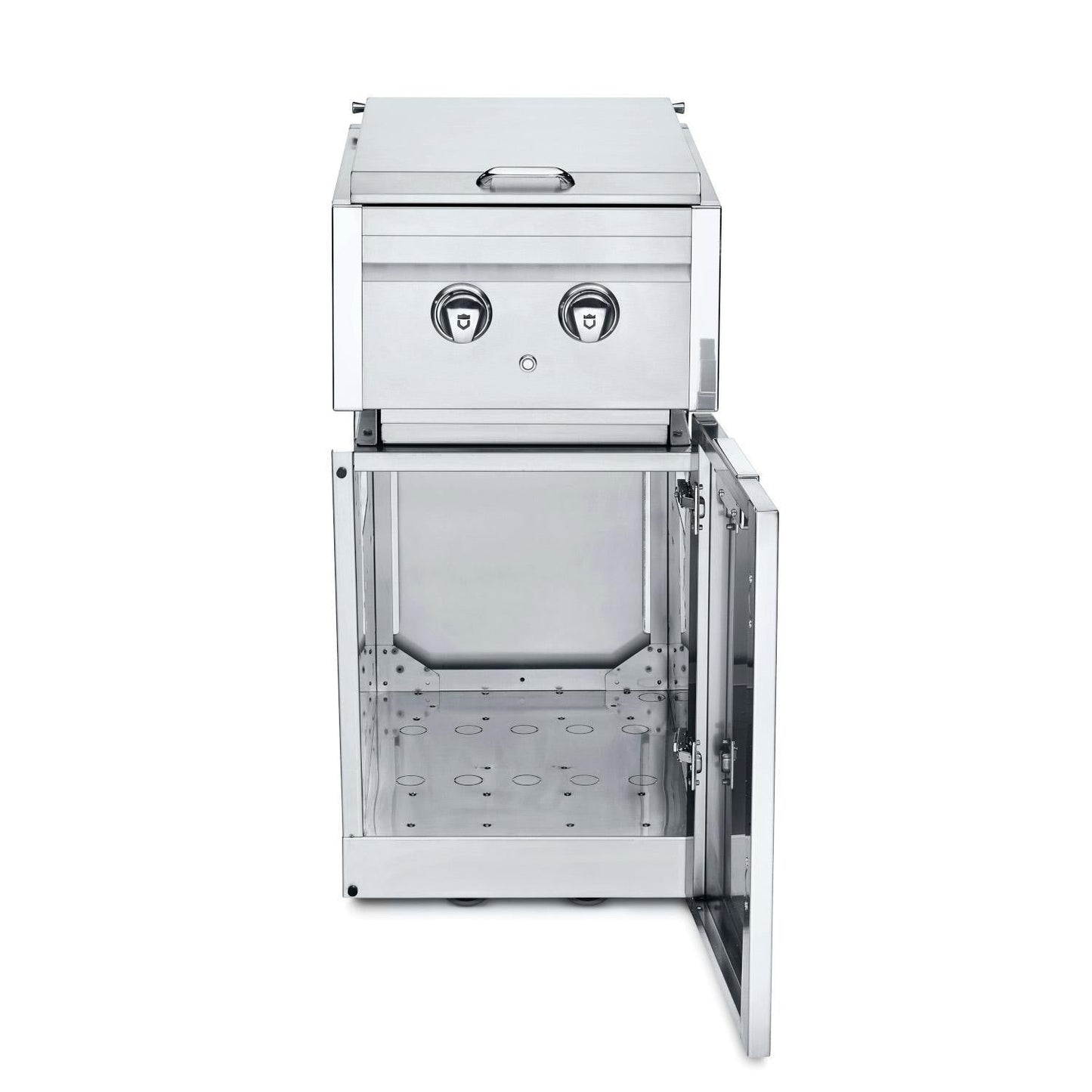 Crown Verity Infinite Series 36-Inch Natural Gas Grill Modular Island Bundle W/Storage Cabinet W/Cutting Board, & Sideburner - IGM36NG - Image 7
