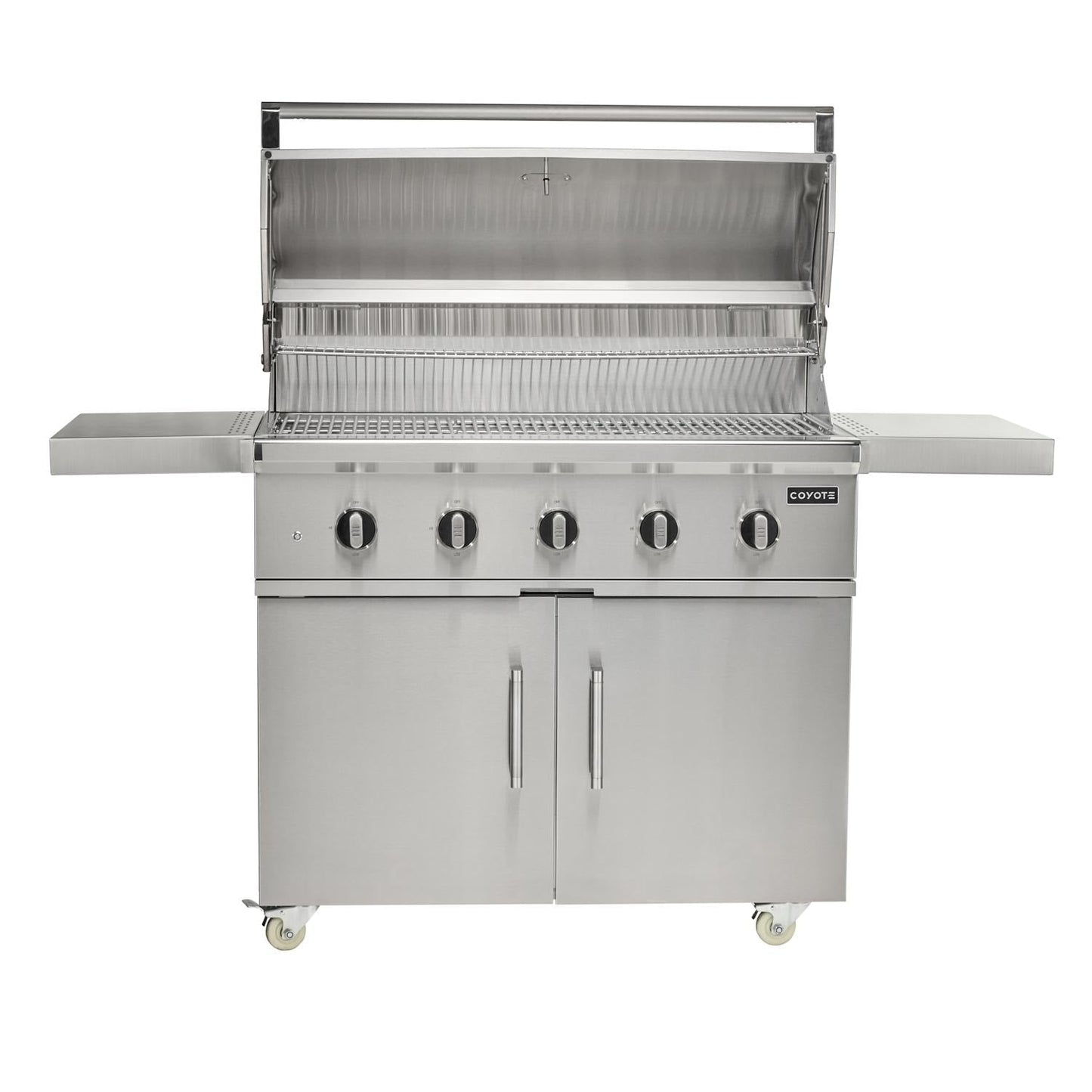 Coyote CL-Series 42-in 5-Burner Propane Grill w/ Lift-Assist Hood & Safety Valve - Image 9