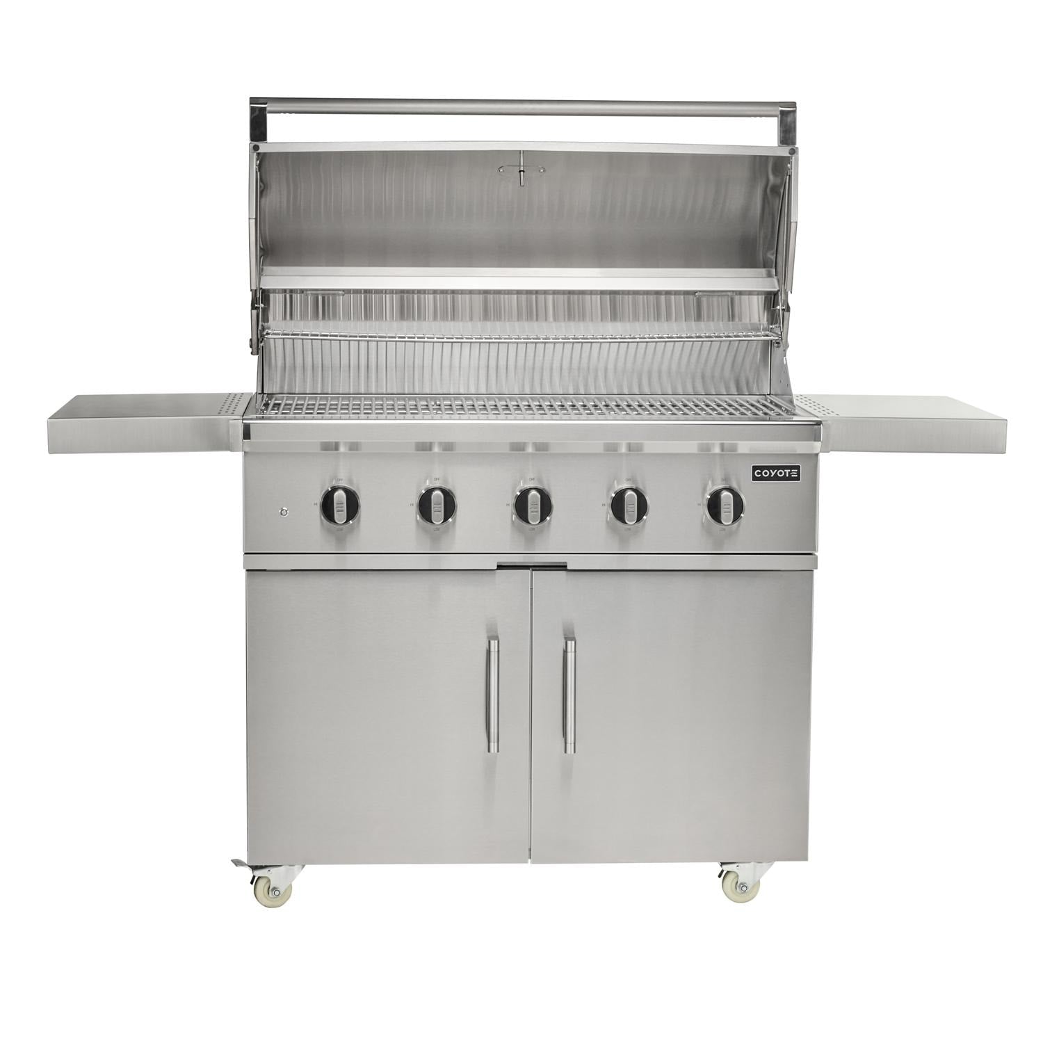 Coyote CL-Series 42-in 5-Burner Propane Grill w/ Lift-Assist Hood & Safety Valve - Image 9
