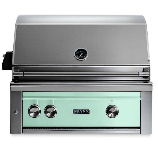 Lynx Professional 30 Inch Built-In All Infrared Trident Natural Gas Grill w/ Rotisserie in Surf - L30ATR-SUNG - Image 1