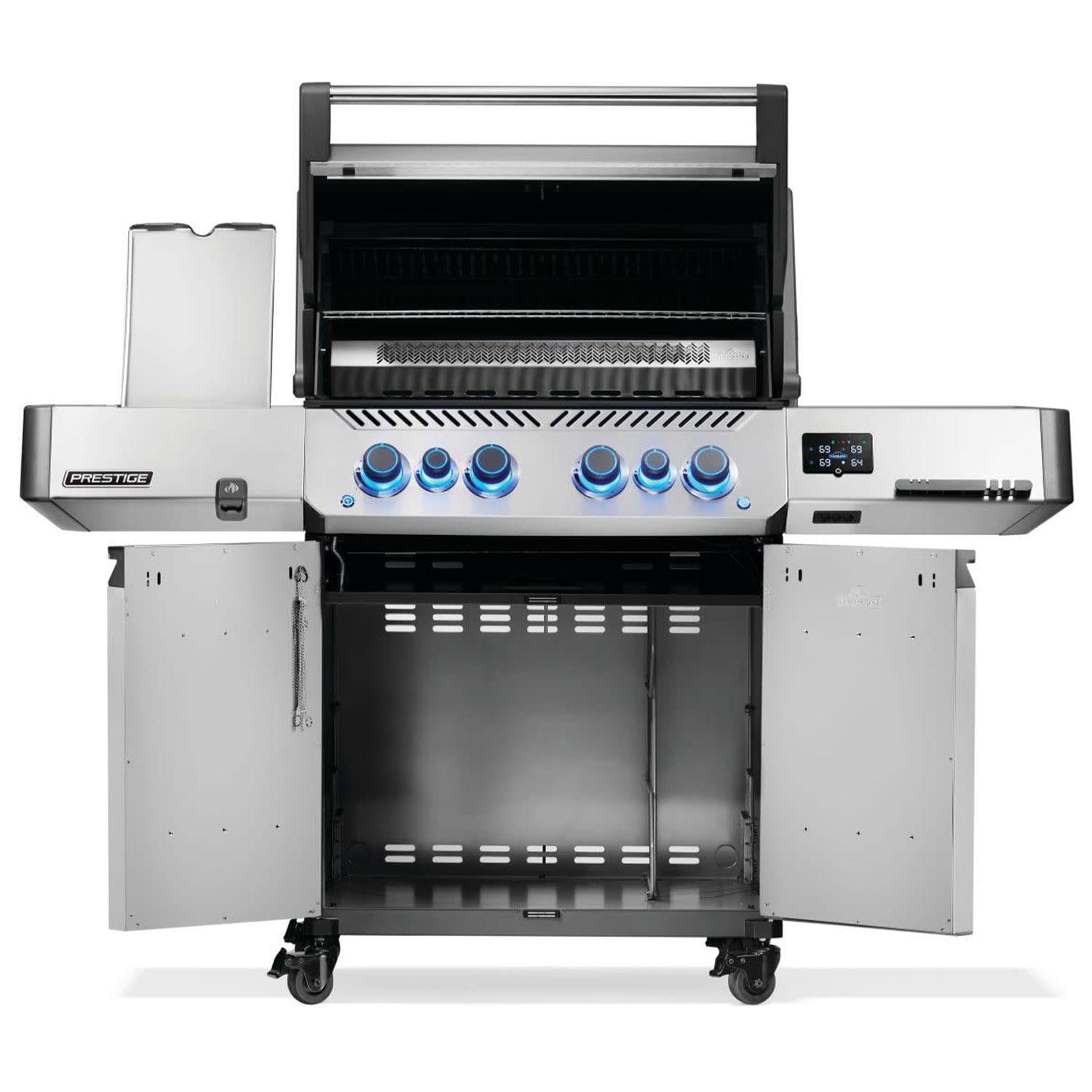 Napoleon Prestige 500 Connected  4-Burner Propane Grill w/ Rotisserie, WiFi & Bluetooth - P500VXRSIBPSS - Image 9