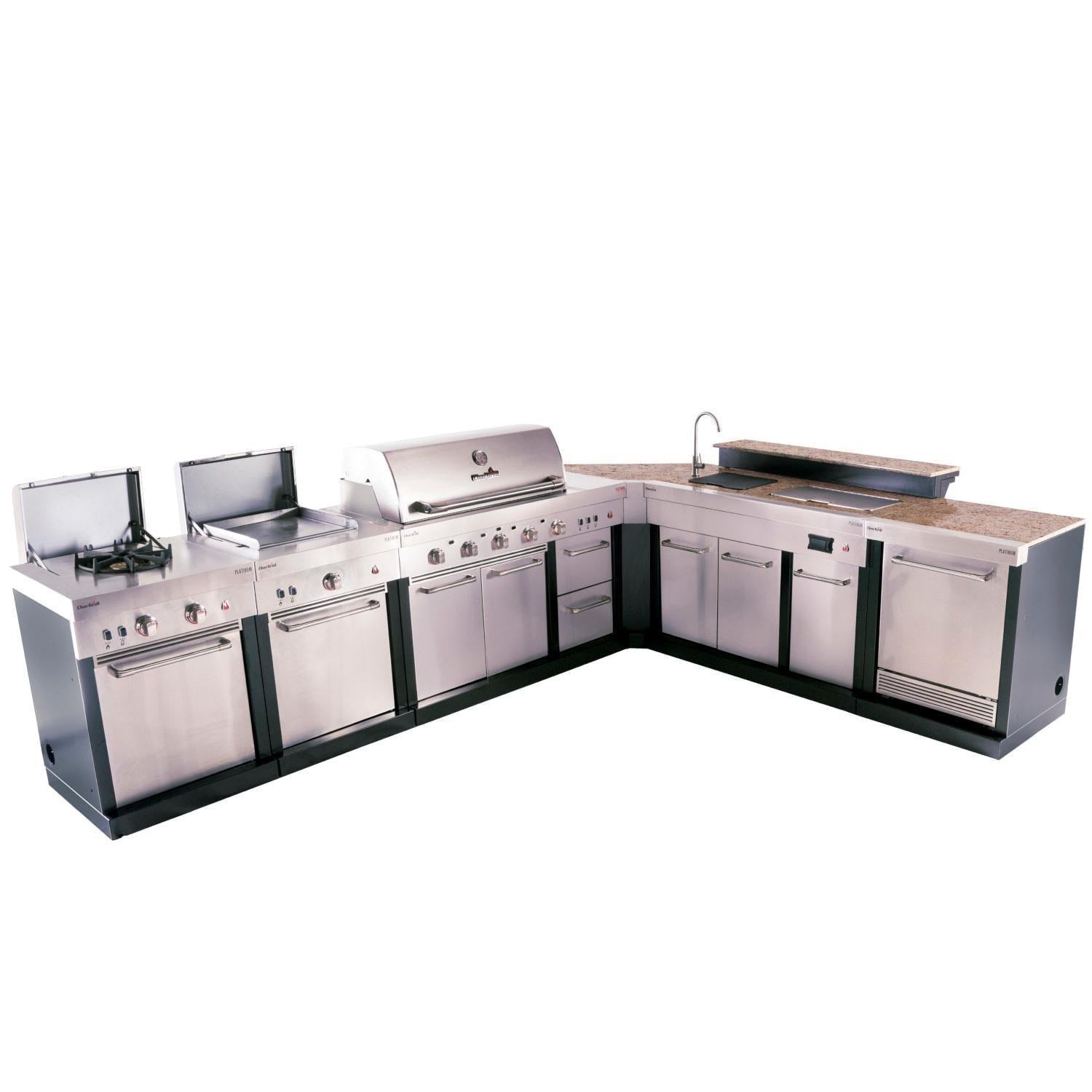 Charbroil Medallion Series Modular Outdoor Kitchen Amplifire 5-Burner Propane Gas Grill - 463246118 - Image 15