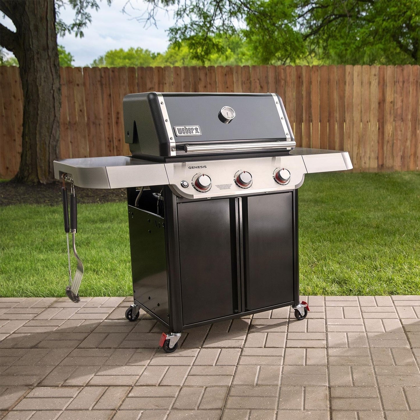Weber GENESIS E-315 Propane Gas Grill - Black- 1500010 - Image 2