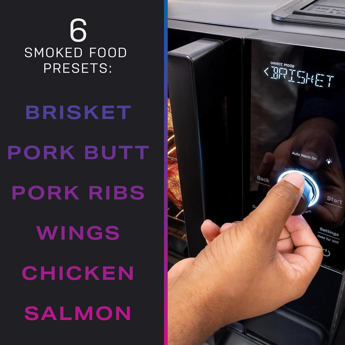 GE Profile Smart Indoor Smoker - P9SBAAS6VBB - Image 7