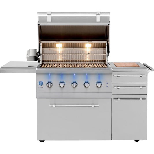American Made Grills Encore 36-Inch Freestanding Hybrid Grill - Propane - ENCFS36-LP - Image 1