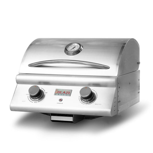 Blaze 21-Inch Portable 1500 Watt Electric Grill With Built-In Hanging Kit - BLZ-ELEC-21 - Image 1