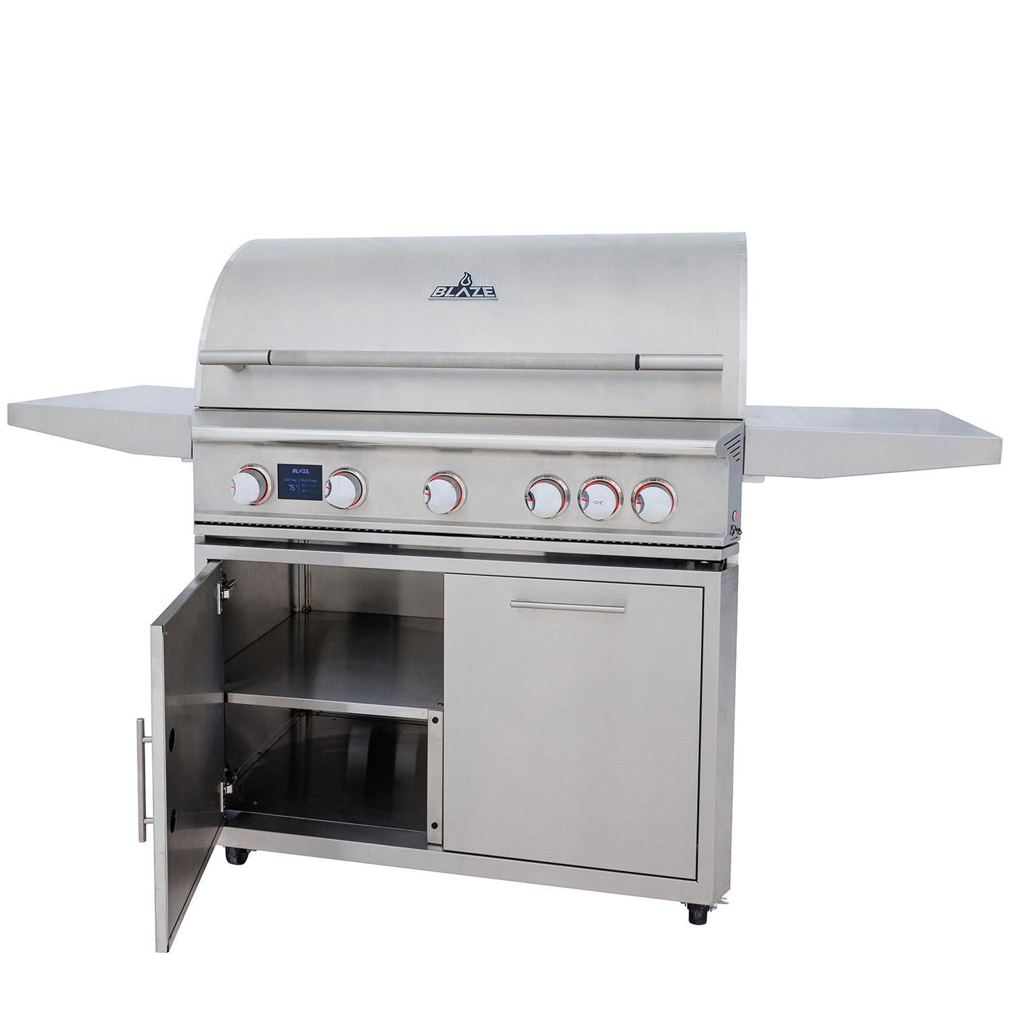 Blaze LTE PRO 40-Inch 5-Burner Natural Gas Grill w/ Digital Temperature Screen & Rear Infrared Burner - Image 14