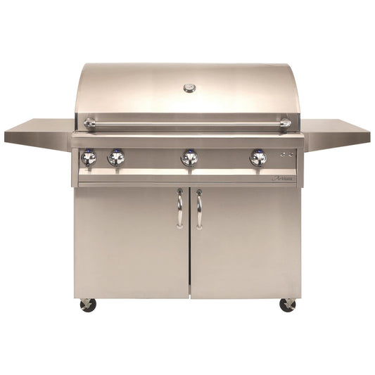 Artisan Professional 42-Inch 3-Burner Freestanding Natural Gas Grill With Rotisserie - ARTP-42C-NG - Image 1