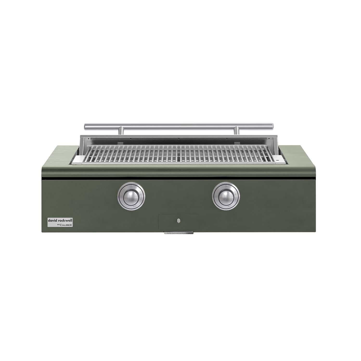 Caliber 42-in Propane Built-In Rockwell Grill - Olive w/ Stainless Steel Hardware - CRG-42BL00-A-238-H04 - Image 1