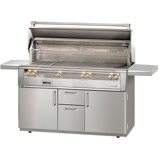 Alfresco ALXE 56-Inch Freestanding Natural Gas All Grill With Sear Zone And Rotisserie - ALXE-56BFGC-NG - Image 1