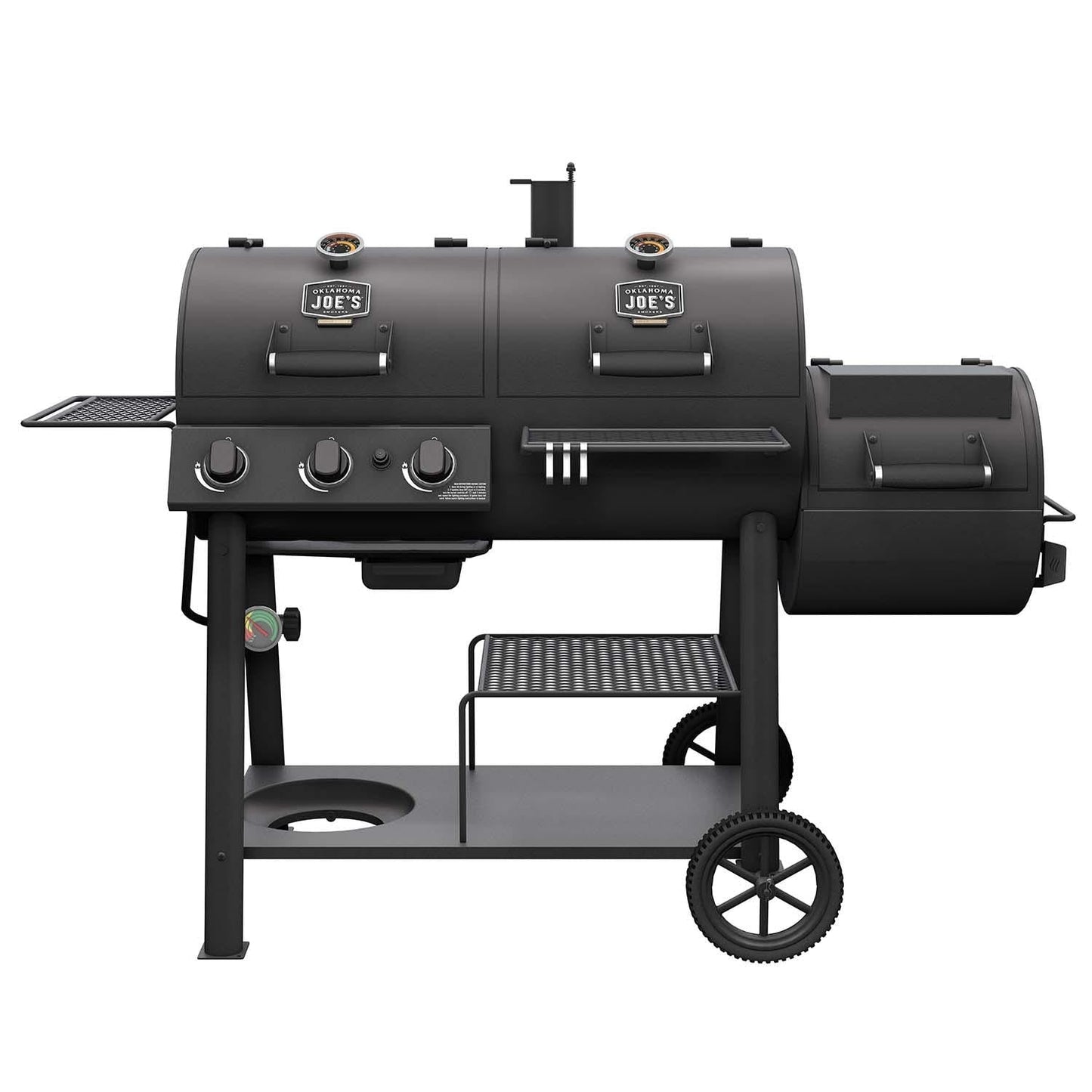 Oklahoma Joe's Canyon Combo DLX Charcoal/Propane Smoker & Grill - 24203005 - Image 1