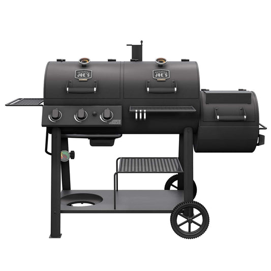 Oklahoma Joe's Canyon Combo DLX Charcoal/Propane Smoker & Grill - 24203005 - Image 1