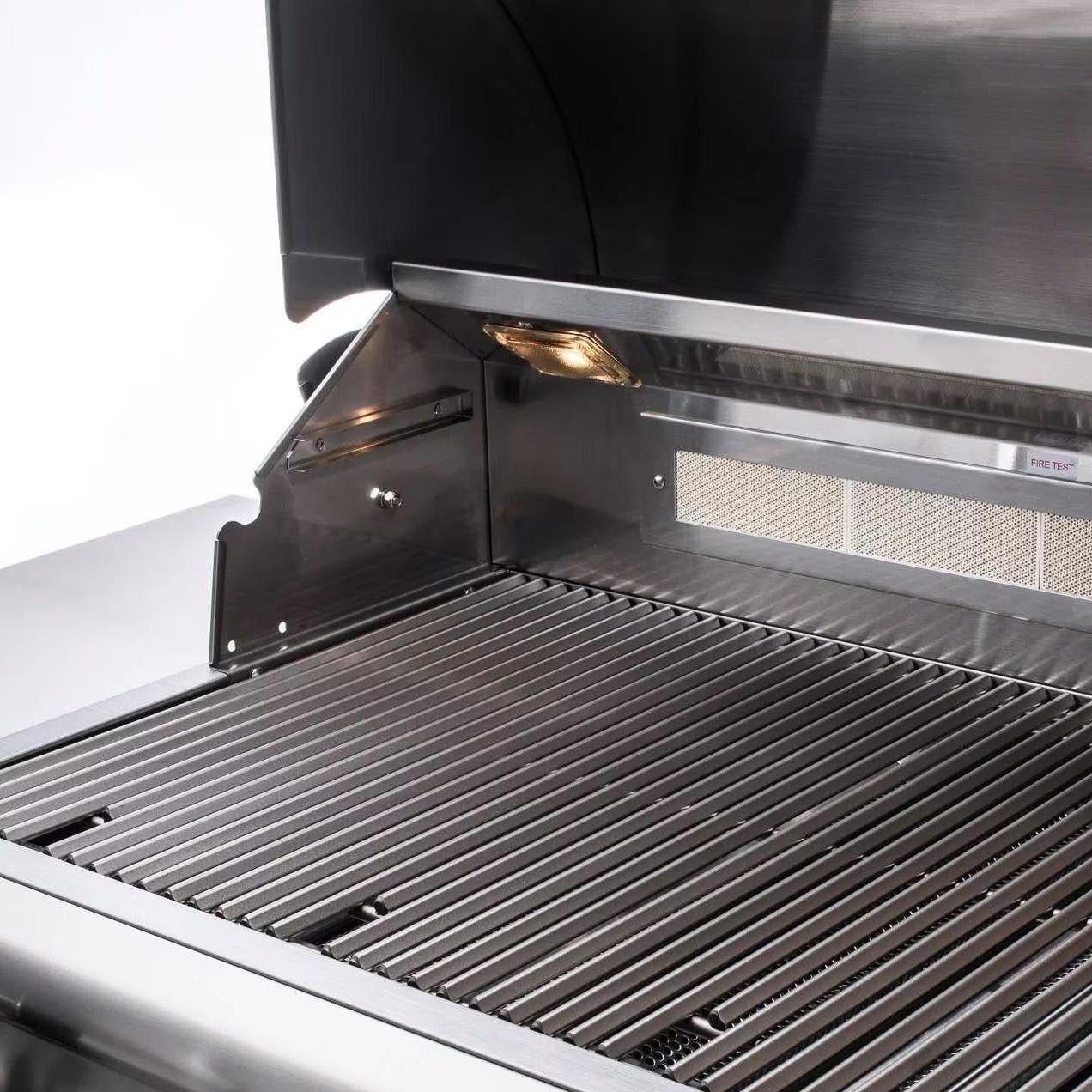 Blaze LTE+ 32-Inch 4-Burner Built-In Natural Gas Grill w/ Lift-Assist Hood & Rear Infrared Burner - BLZ-4LTE3-NG - Image 11