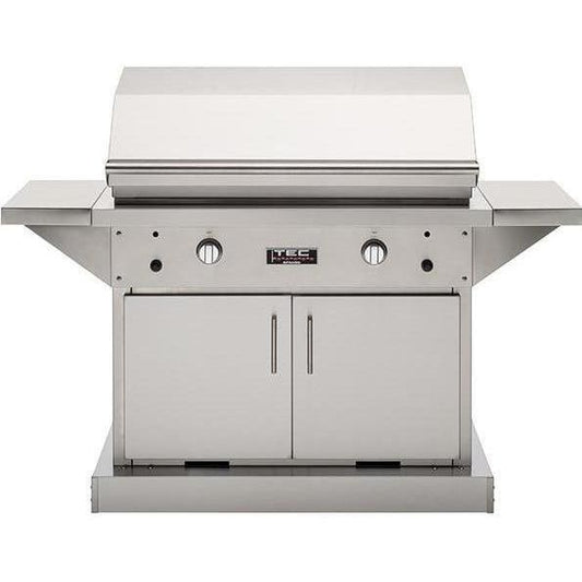 TEC Patio FR 44-Inch Infrared Natural Gas Grill On Stainless Cabinet - PFR2NTCABS - Image 1