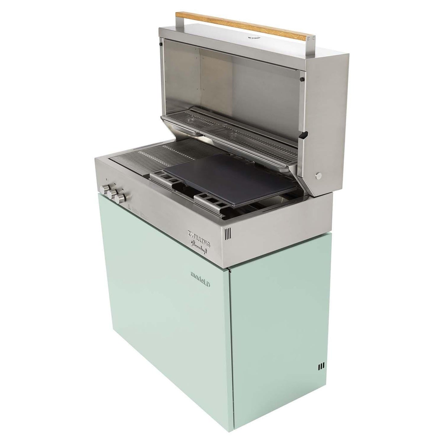 Flammkraft Model D Propane Gas Grill - Pool - 1029544