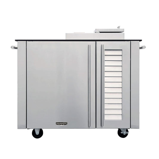 Kalamazoo K-SMOKE2-42 Freestanding Smoker Cabinet w/ Black Top - K-SMOKE2-42-R-PB-S4 - Image 1