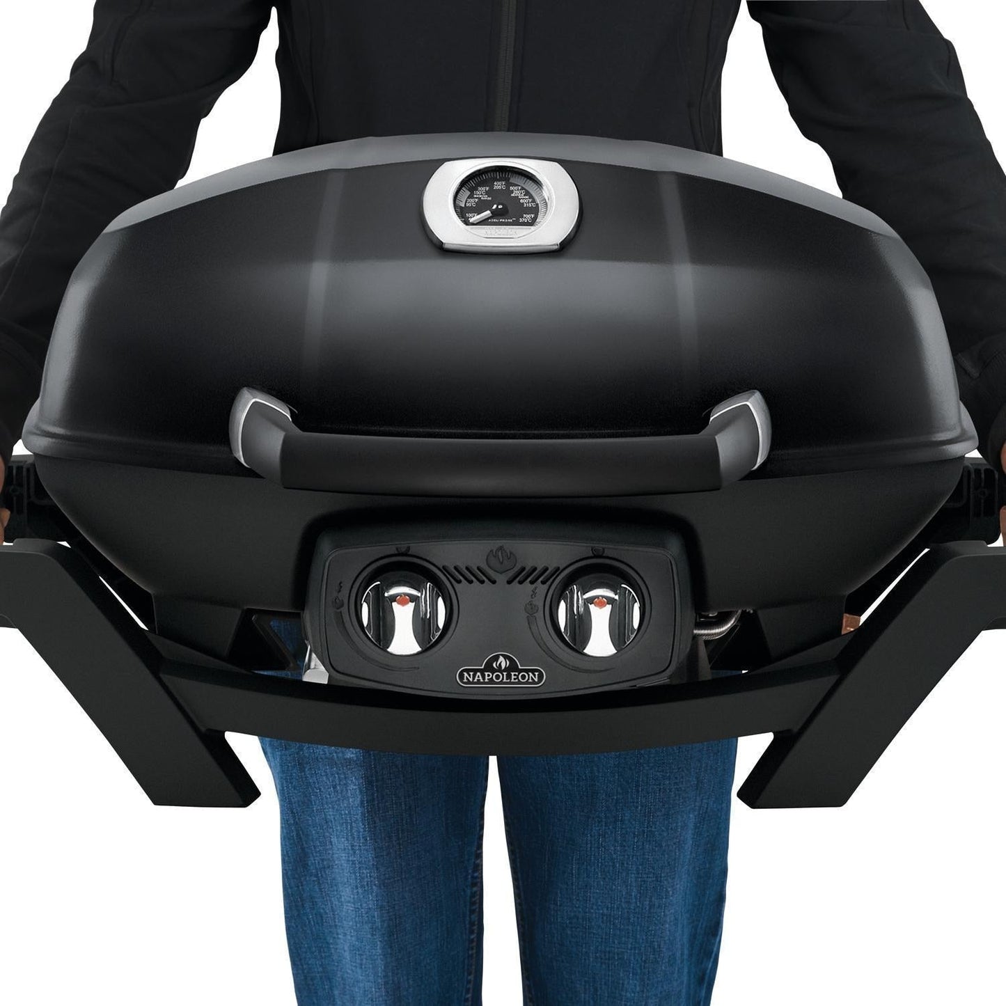 Napoleon TravelQ PRO 285 Portable Natural Gas Grill - Black - PRO285N-BK - Image 5