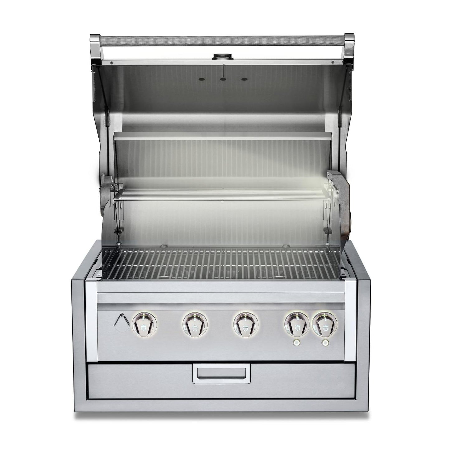 Crown Verity Infinite Series 30-Inch Built-In Propane Gas Grill W/ Lights - IBI30LP-LT
