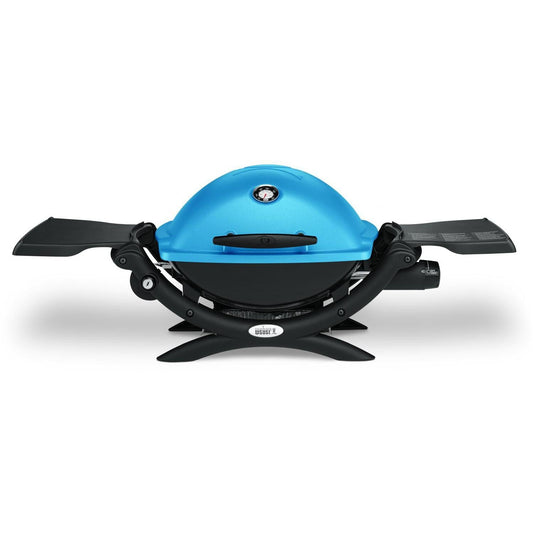 Weber Q 1200 Portable Propane Gas Grill - Blue - 51080001 - Image 1