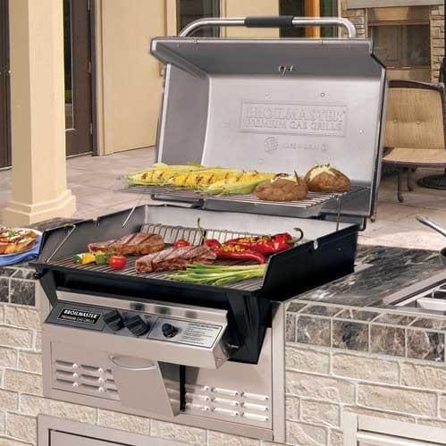 Broilmaster P3-SX Super Premium Built In Natural Gas Grill - Image 1