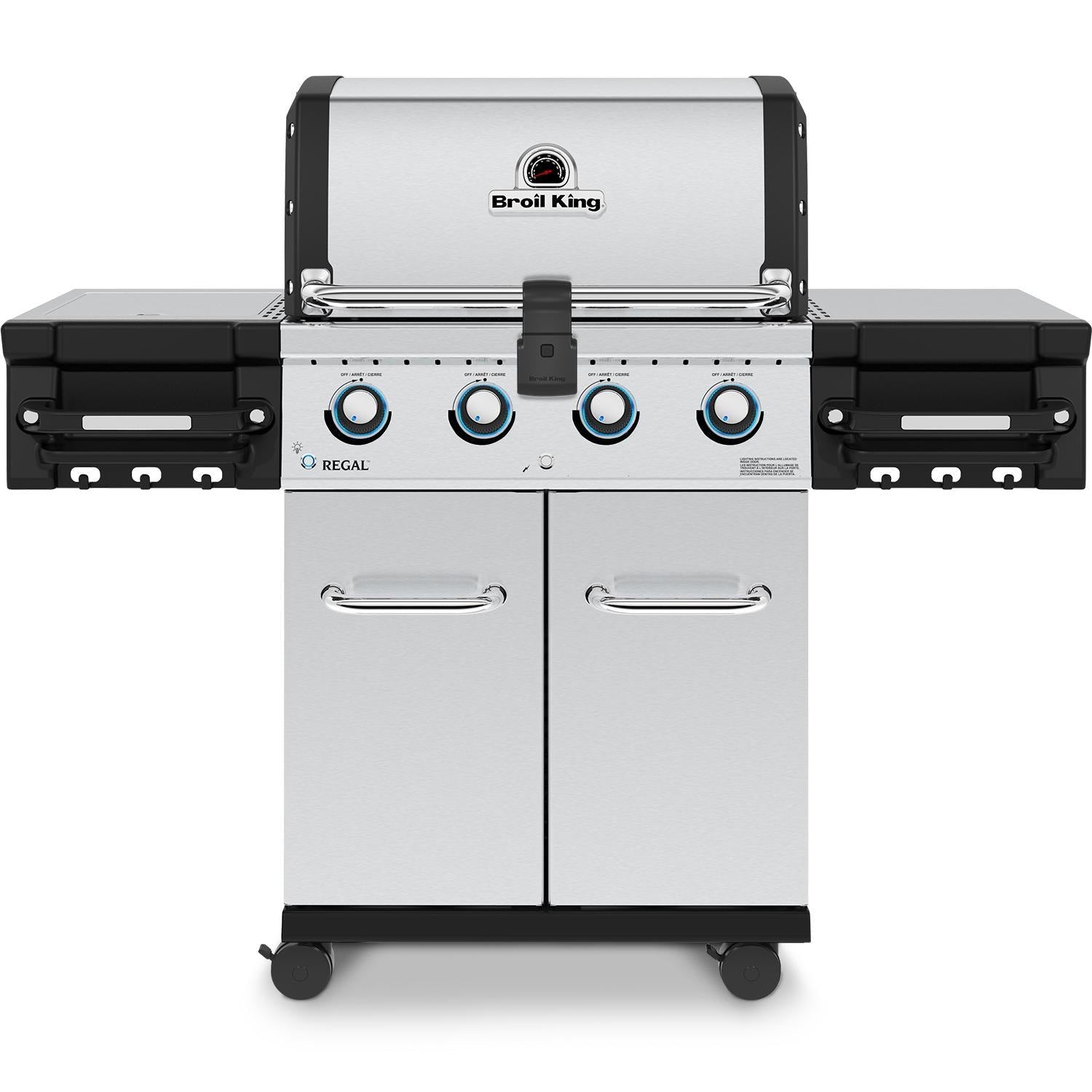 Broil King Regal S420 Pro 4-Burner Natural Gas Grill - Stainless Steel - Image 1
