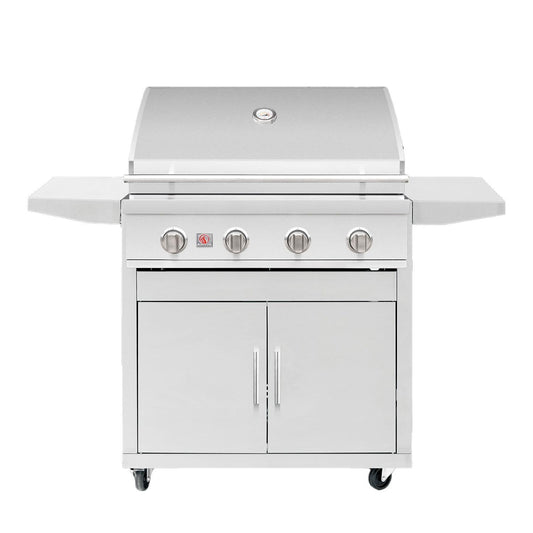 Summerset Sizzler 32-in 4 Burner Freestanding Propane Grill w/ Rear Infrared Burner - Image 1