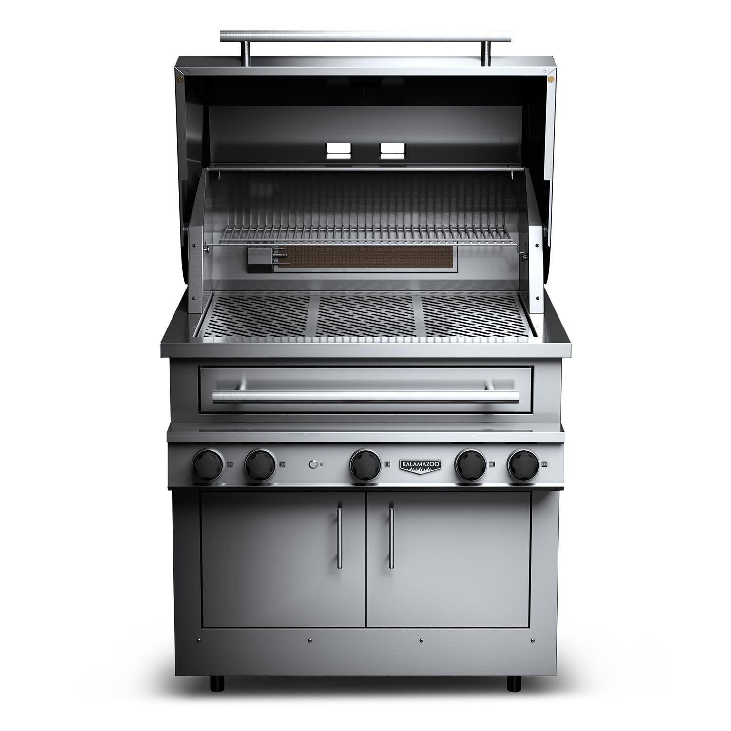 Kalamazoo K750HB Built-In Hybrid Fire Grill - Natural Gas - K750HB-2-2-NA-NG-S4 - Image 3