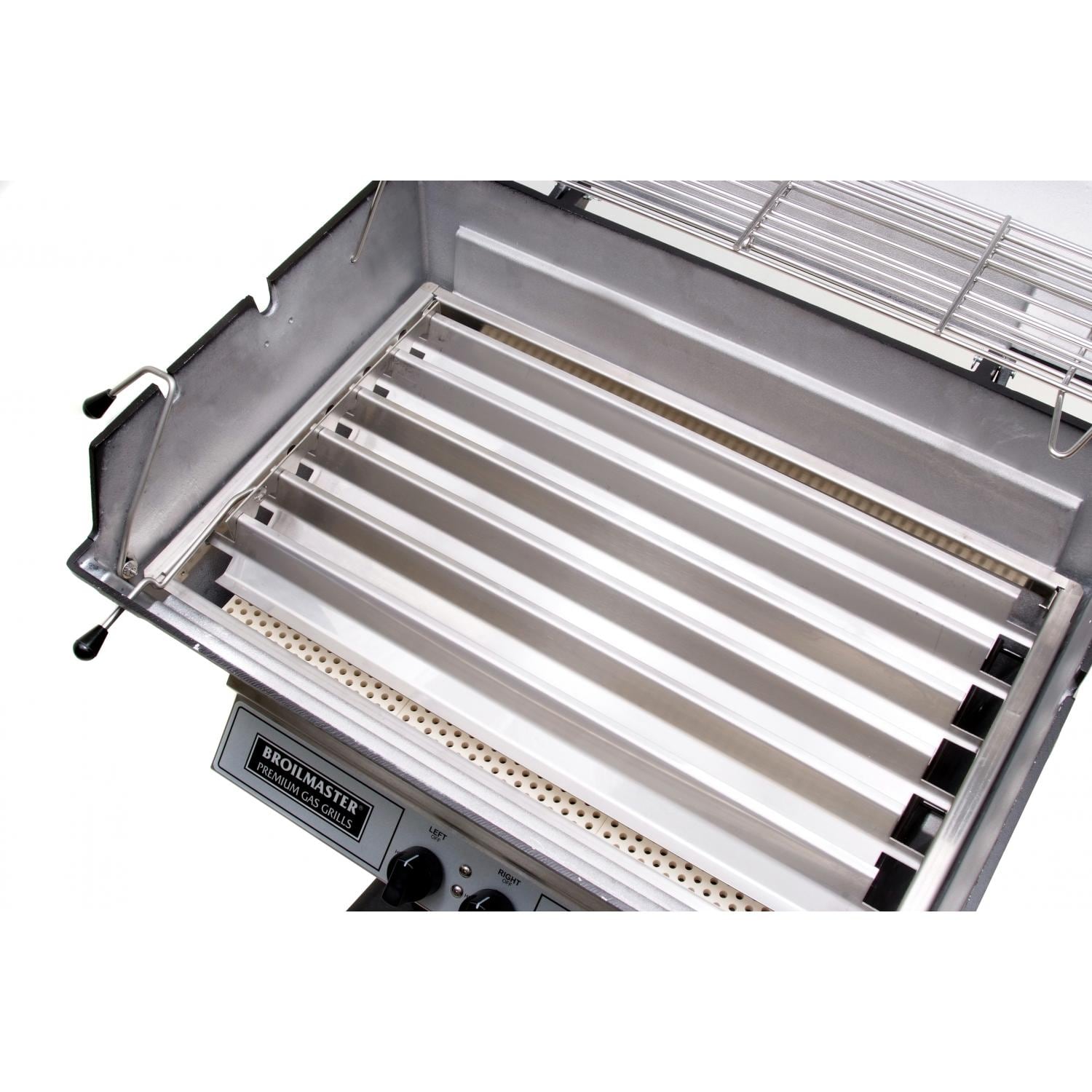 Broilmaster P3-SX Super Premium Propane Gas Grill On Stainless Steel Cart - Image 6
