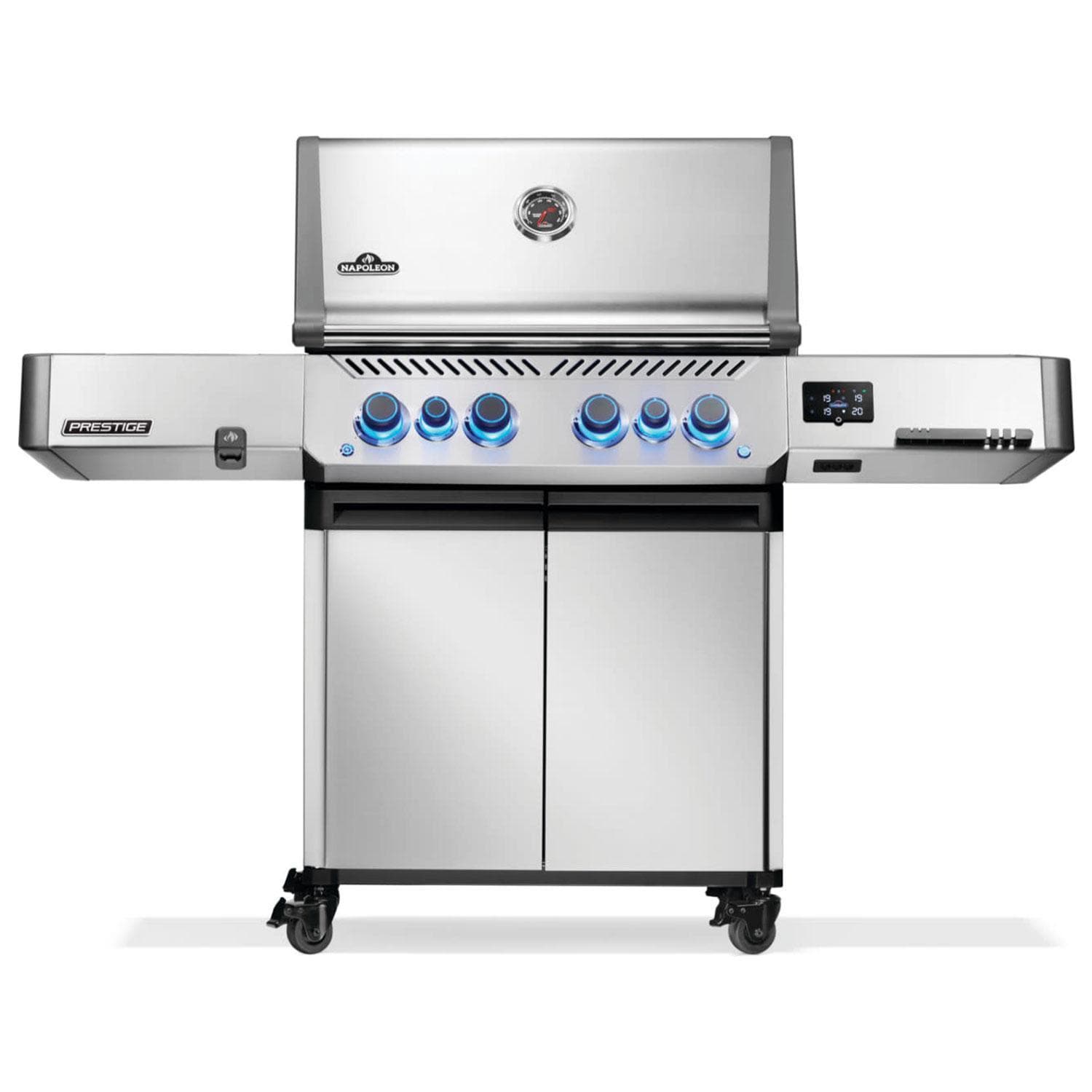 Napoleon Prestige 500 Connected  4-Burner Propane Grill w/ Rotisserie, WiFi & Bluetooth - P500VXRSIBPSS - Image 1