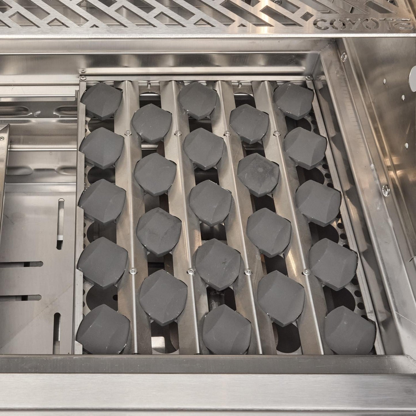 Coyote SL-Series 36-in 4-Burner  Built-In Propane Grill w/ Sear Burner, Rotisserie, & Safety Valve -  C3SL36LP - Image 12