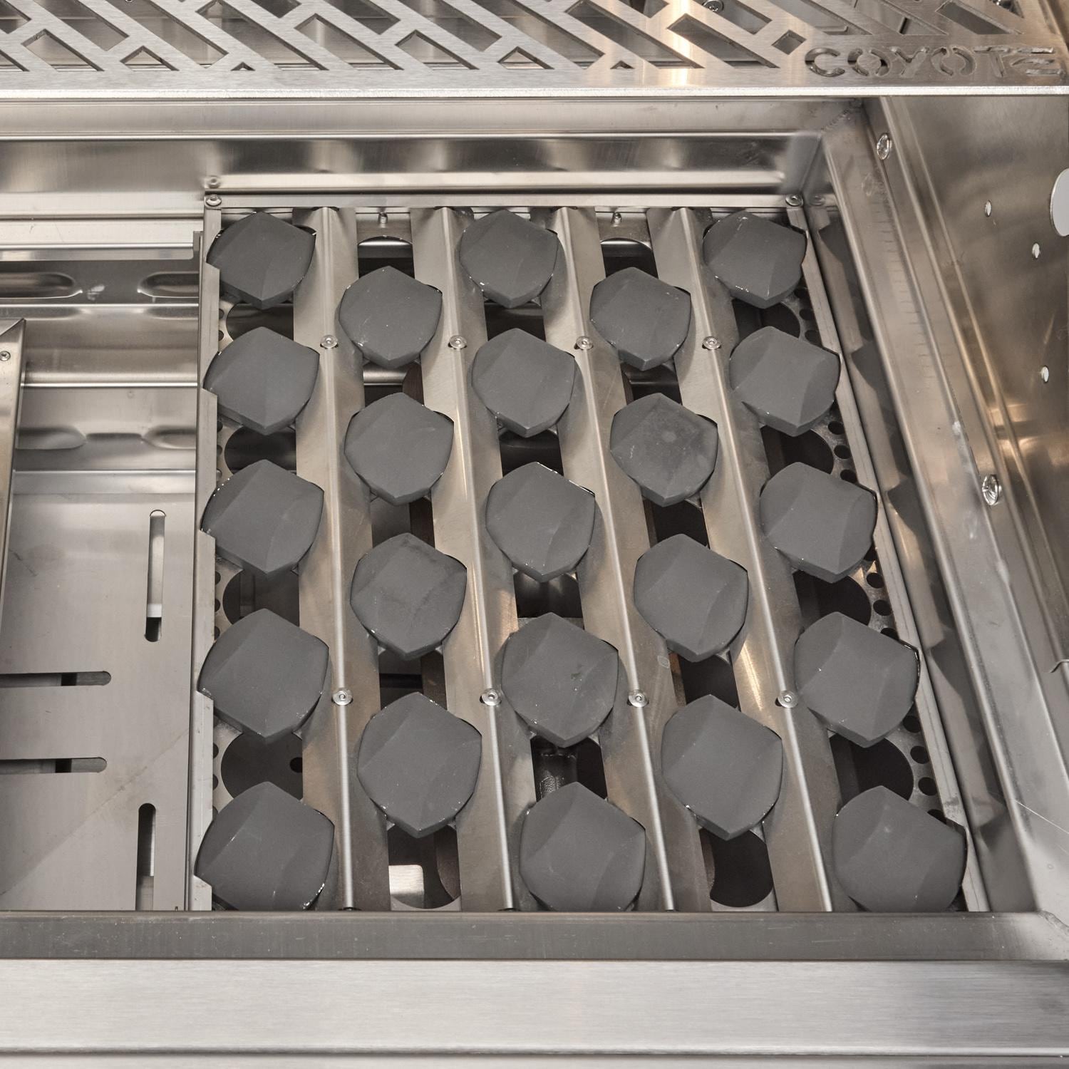 Coyote SL-Series 36-in 4-Burner  Built-In Propane Grill w/ Sear Burner, Rotisserie, & Safety Valve -  C3SL36LP - Image 12