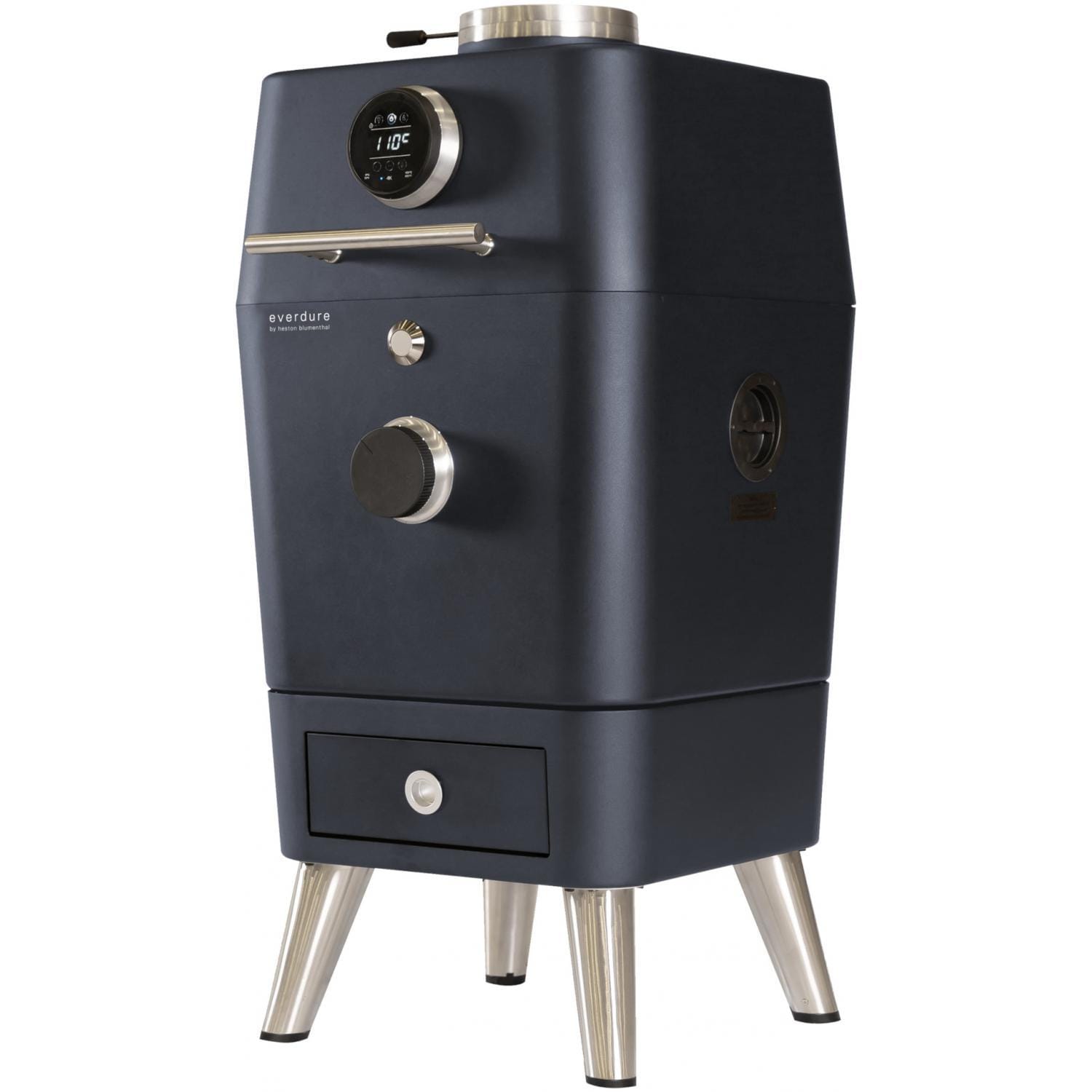 Everdure 4K 21-Inch Charcoal Grill & Smoker - Graphite - HBCE4KGUS - Image 1
