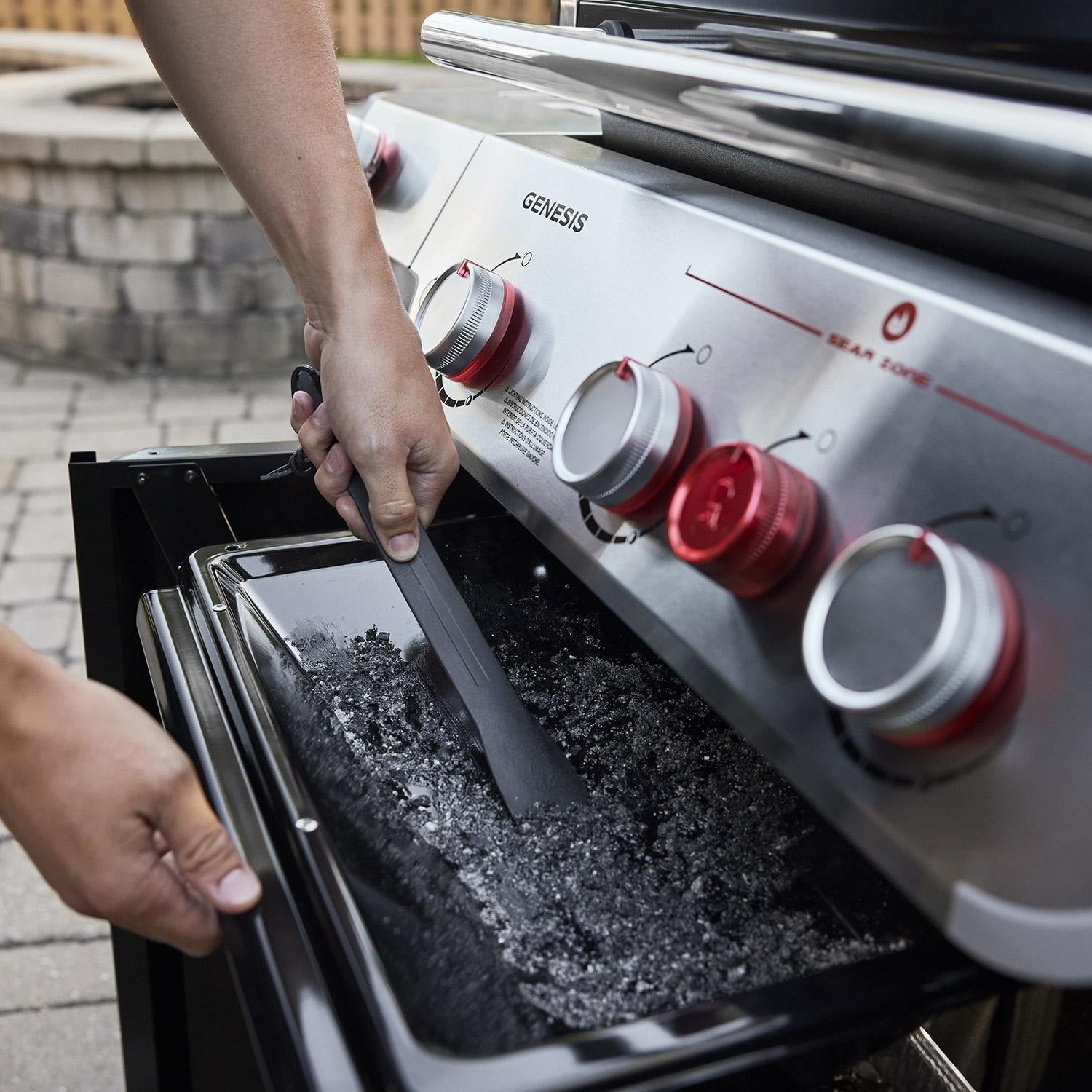 Weber Genesis SP-S-325 Special Edition Natural Gas Grill w/ Sear Zone - Stainless Steel - 1500593 - Image 5